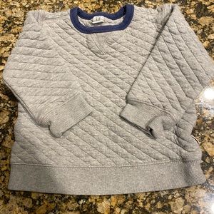 Baby Gap Grey Quilted Sweatshirt